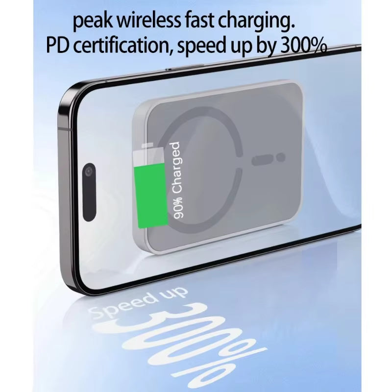 100W Magnetic Wireless Car Charger Air Outlet Phone Holder for Iphone 16 15 14 13 12 Pro Max Fast Wireless Car Charging Station